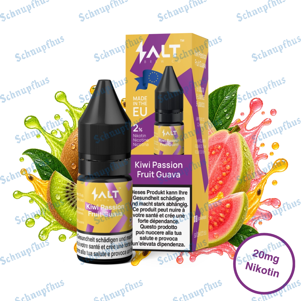 Salt Brew - Kiwi Passion Fruit Guava - 10ml | 20mg/ml