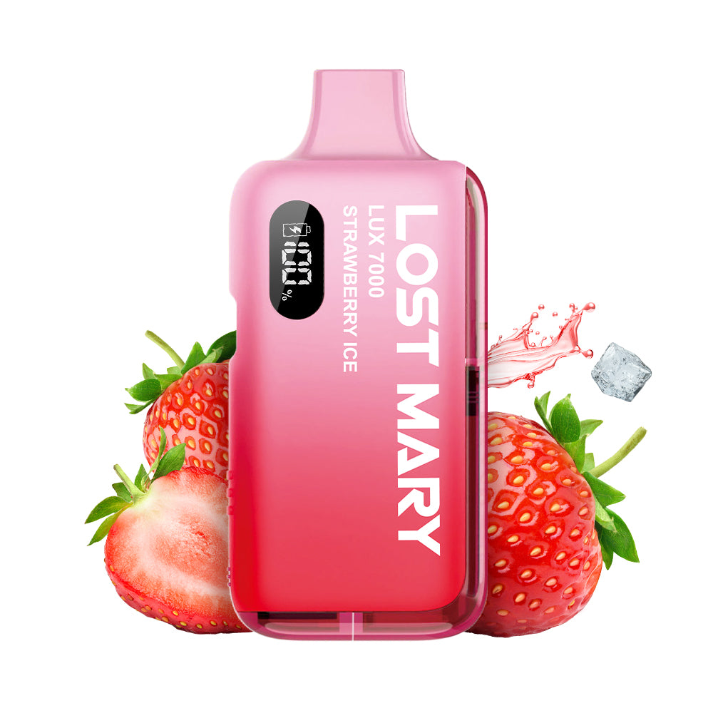 Lost Mary LUX7000 Vape Kit Strawberry Ice