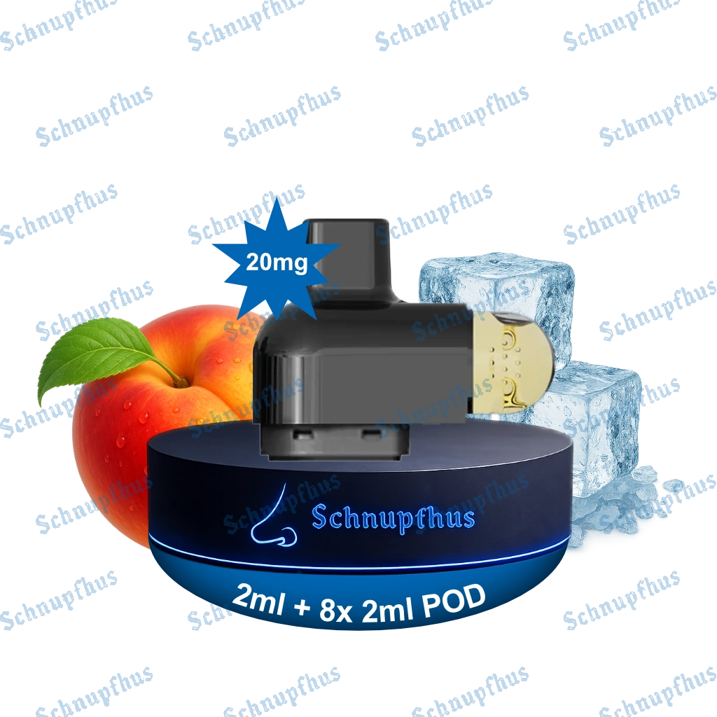 Vaal ePack Refill Pod 2ml + 8*2ml Peach Ice 20mg