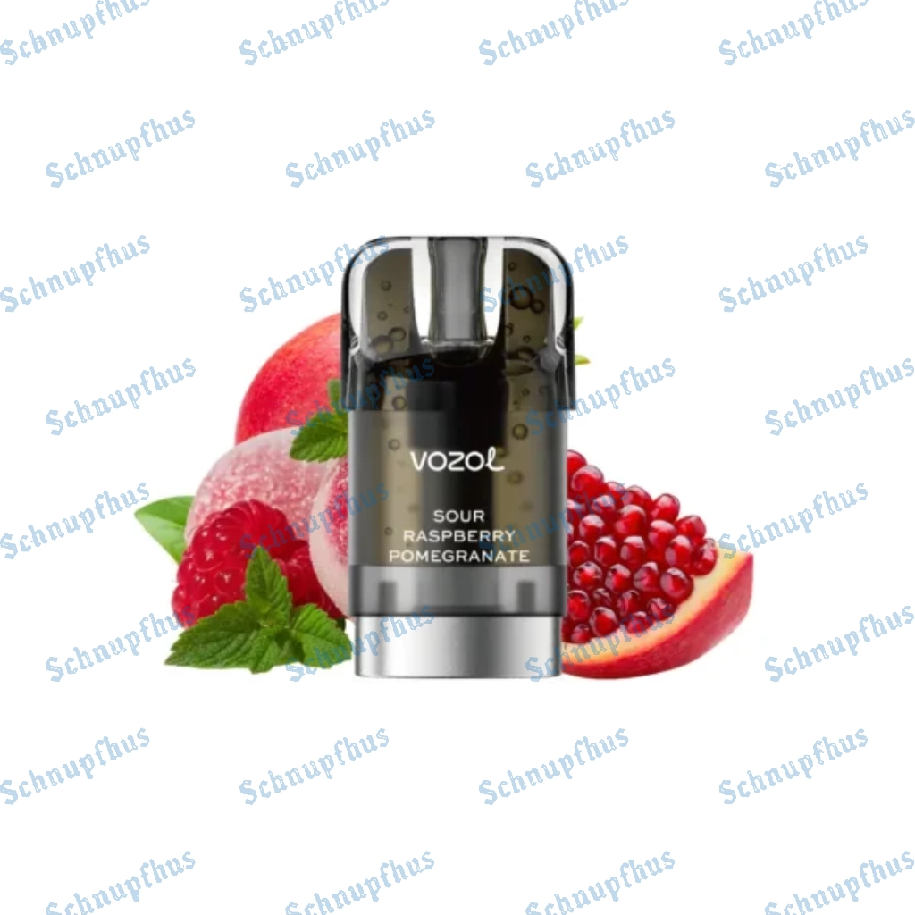 Vozol Sleek Pod | Sour Raspberry Pomegranate (20mg)