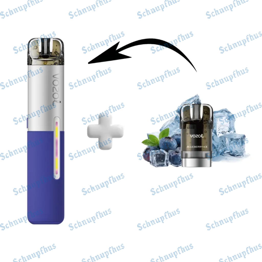 Vozol Sleek Starter Kit | Blueberry Ice