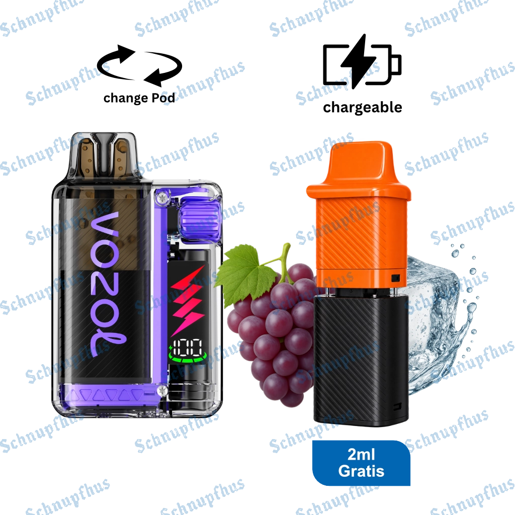 Vozol Vista Kit Grape Ice | 2ml