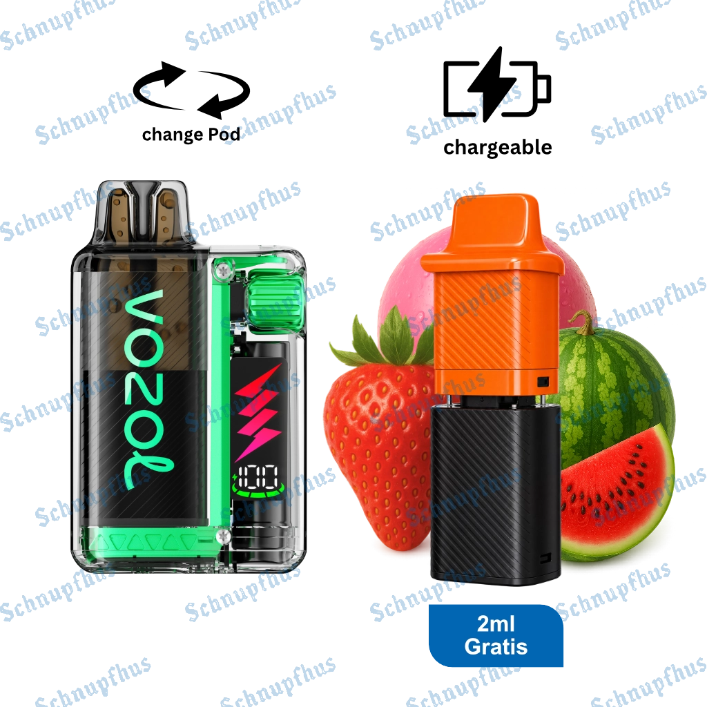 Vozol Vista Kit Watermelon Strawberry Bubblegum | 2ml