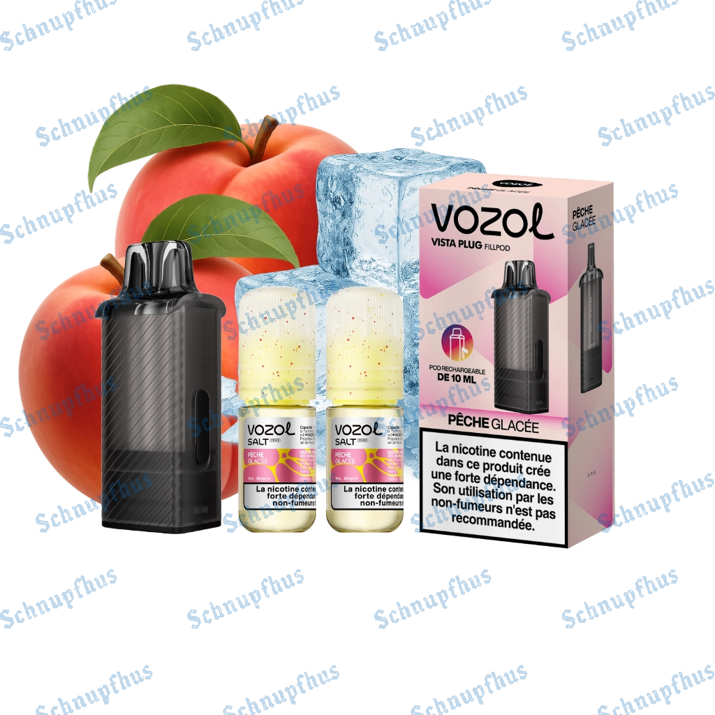 Vozol Vista Plug V2-Pod Set | Peach Ice