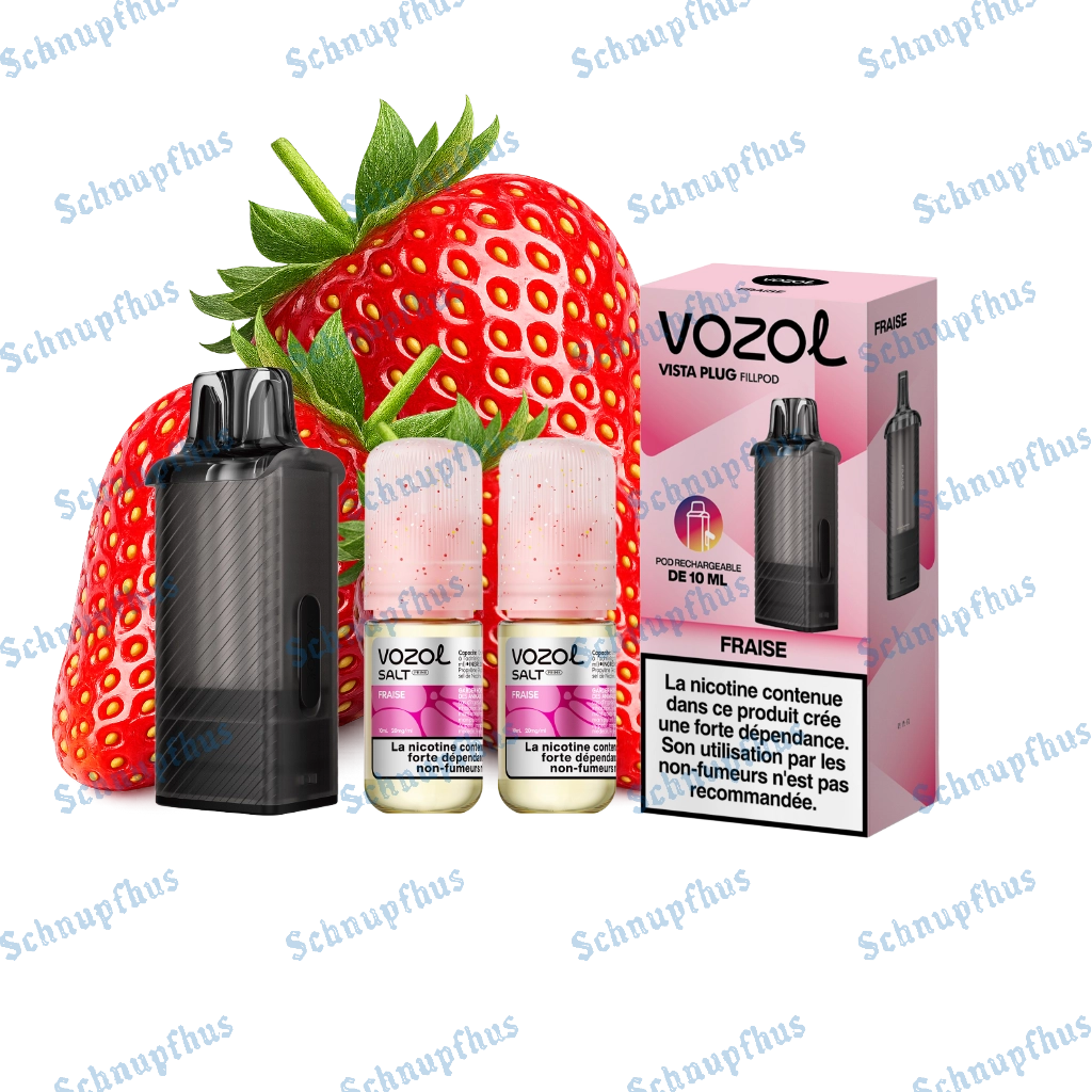 Vozol Vista Plug V2-Pod Set | Strawberry