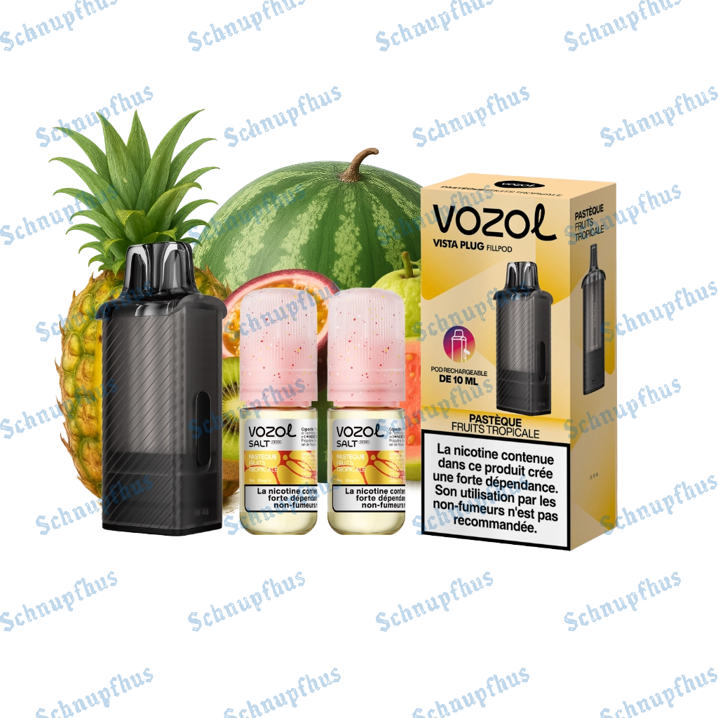 Vozol Vista Plug V2-Pod Set | Watermelon Tropical Fruit