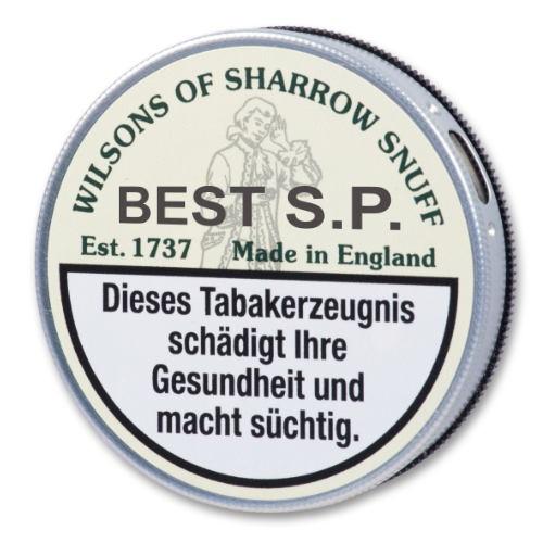 Wilsons Best SP Snuff Schnupftabak 5g Tap Tin