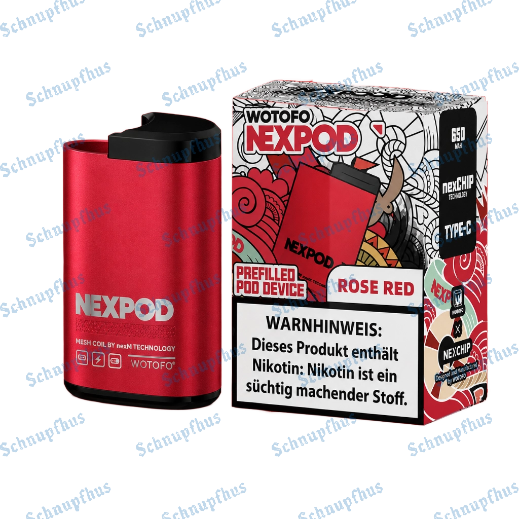 Wotofo Nexpod Kit Rose Red